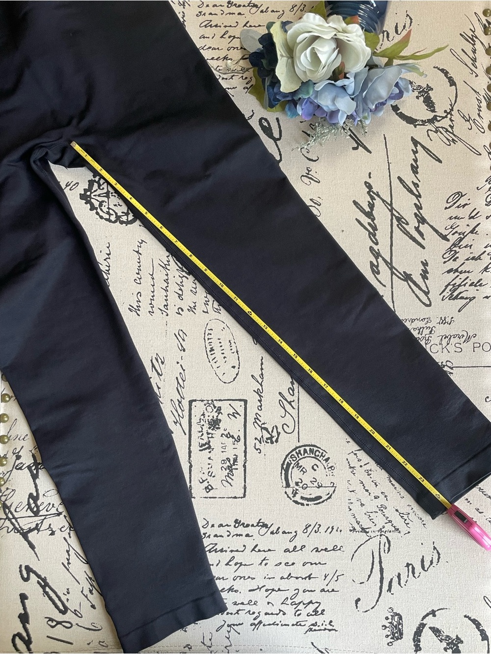 NWT CSB x Isabelle Mathers Seamless Compression Leggings in Black Size XL - Picture 10 of 13